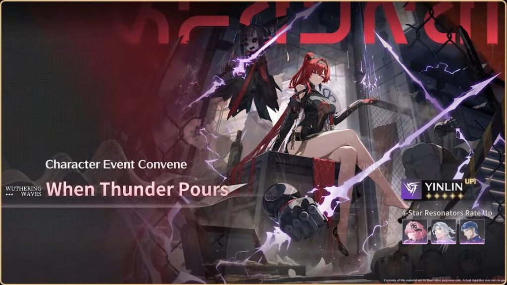 Phase 2 Character Event Convene - Yinlin Second Phase Banner Character Wuthering Waves